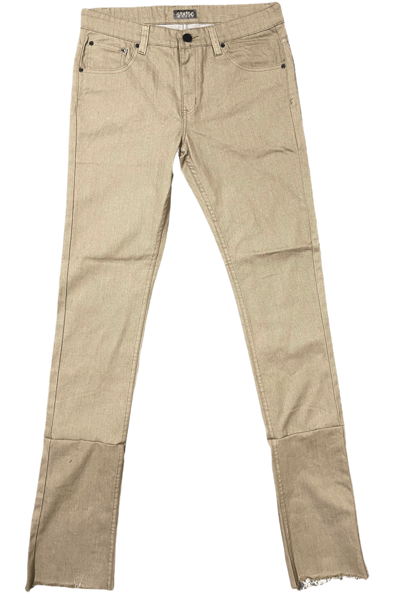 Khaki Stacked Denim – StaticDenim