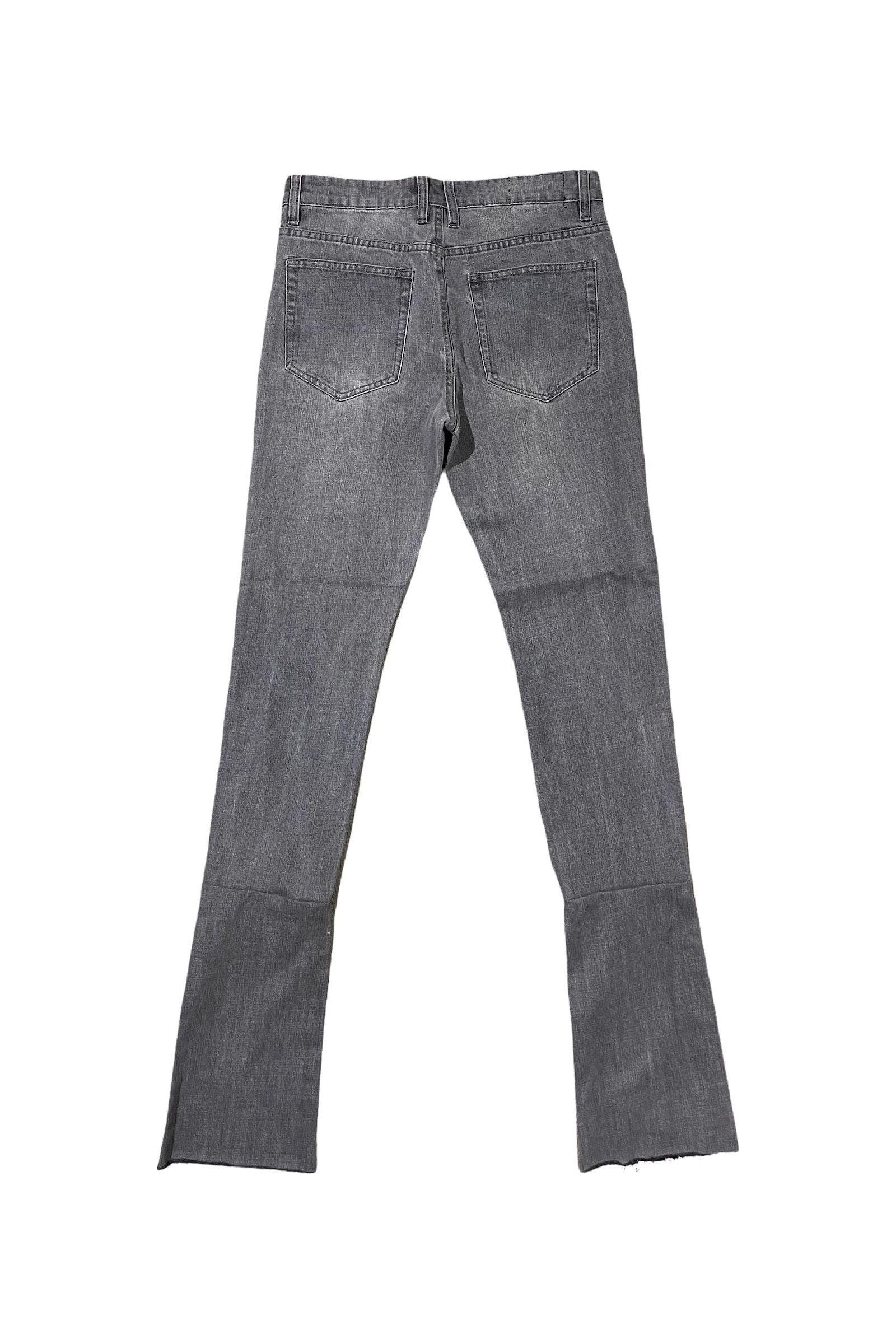 Ash Gray Stacked Denim - StaticDenim