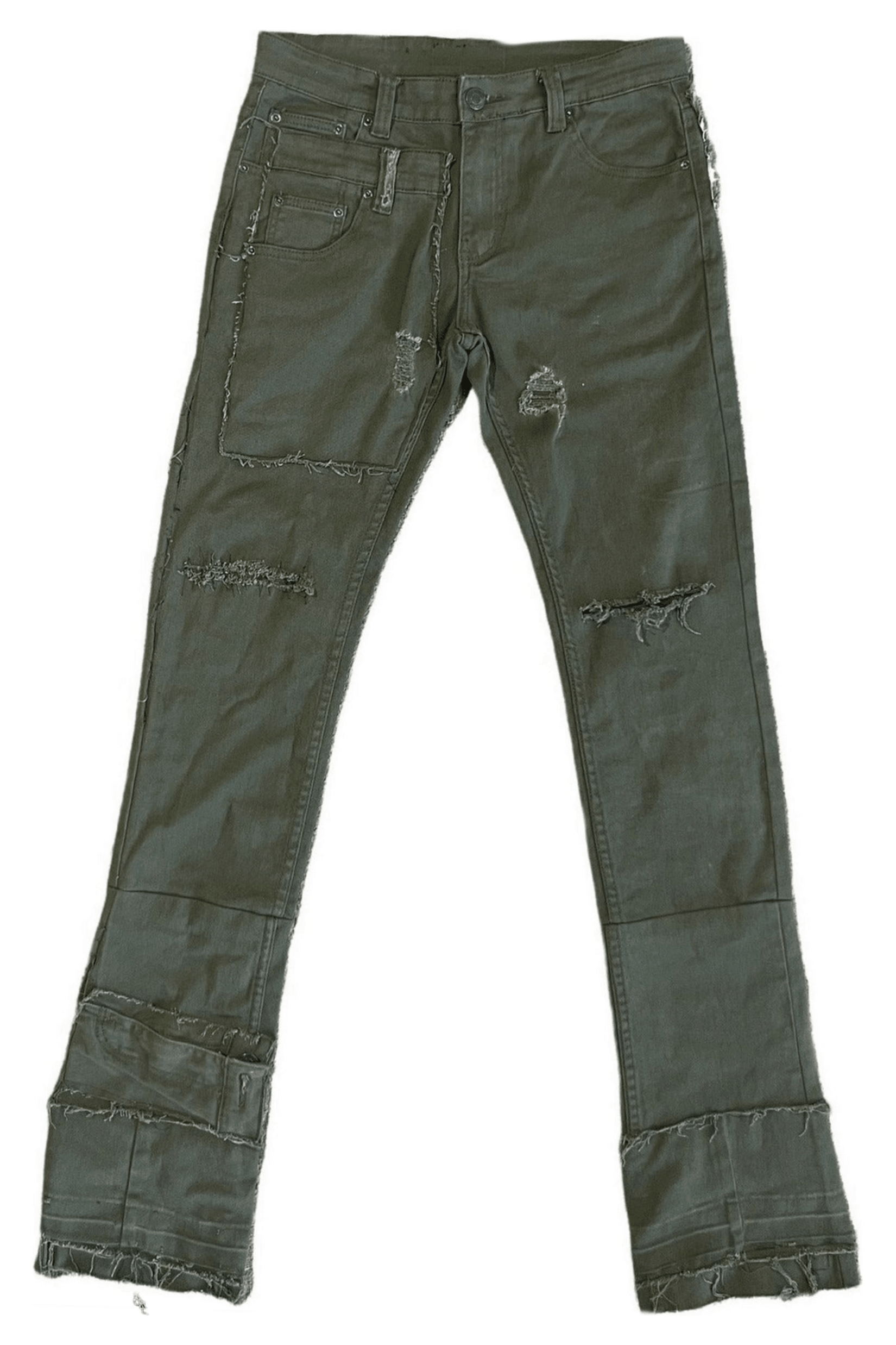 Olive Reconstruction Denim - StaticDenim