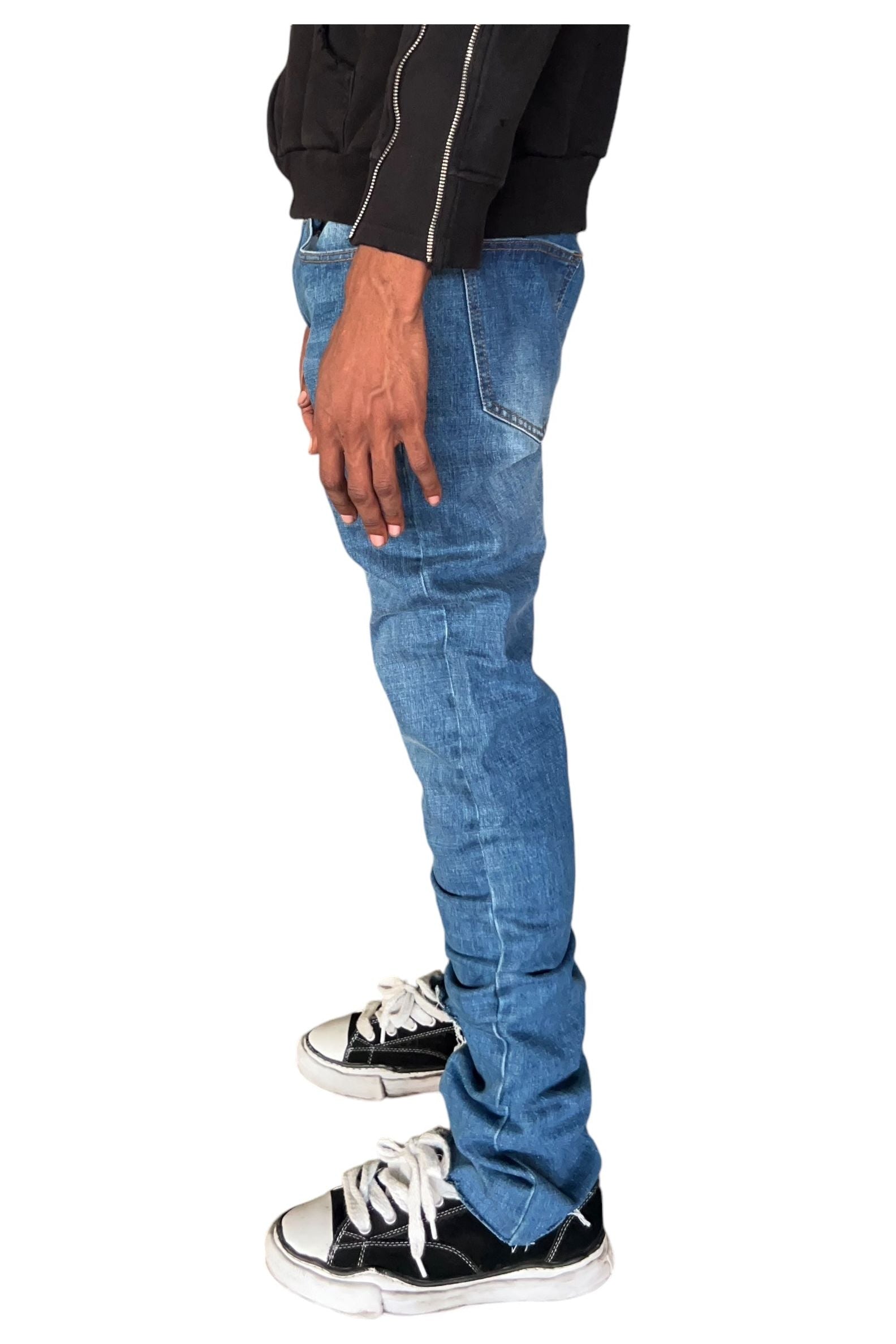 Classic Blue Stacked Denim