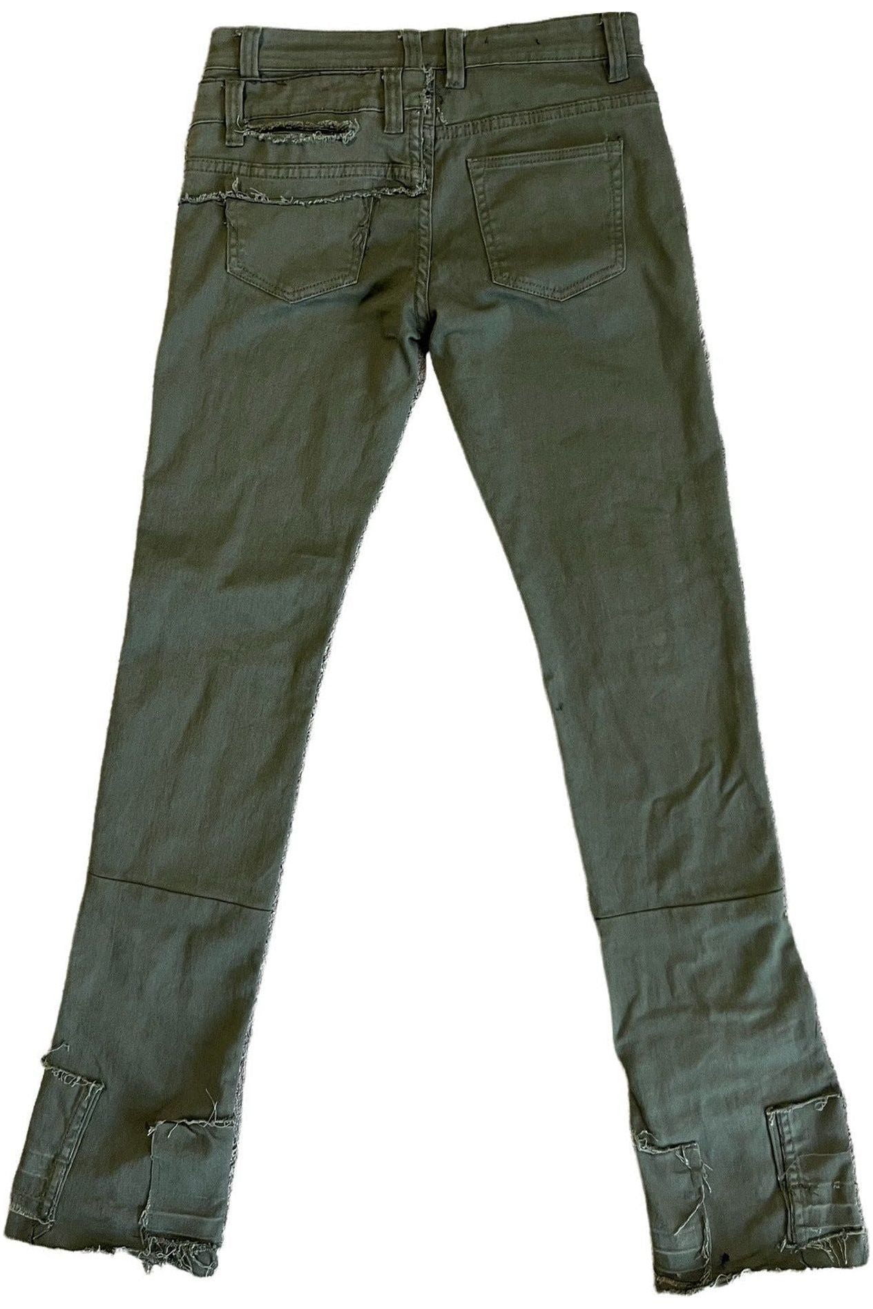 Olive Reconstruction Denim - StaticDenim